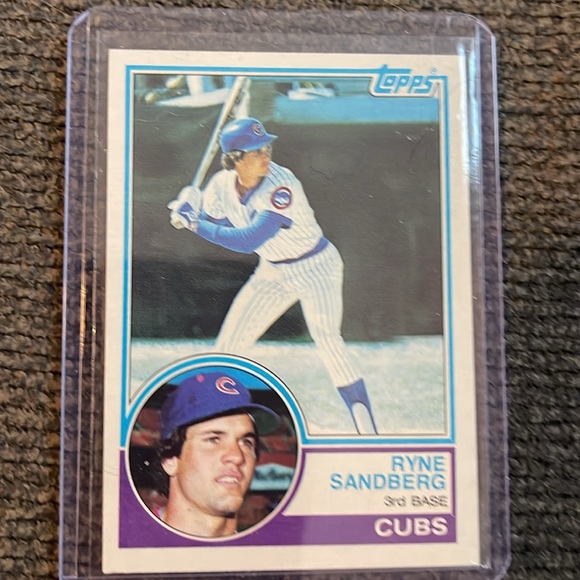 Lot of 5 Ryne Sandberg cards- Chicago Cubs - Picture 3 of 6